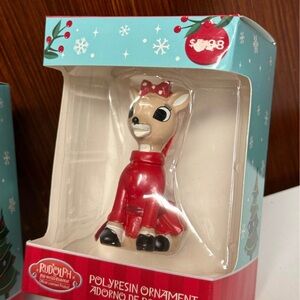 Rudolph Holiday Reindeer Clarice ornament